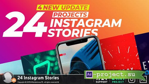 Videohive: Instagram Stories V4- 22798802 - Project for After Effects