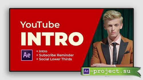 Videohive: YouTube Intro Video 23240676 - Project for After Effects