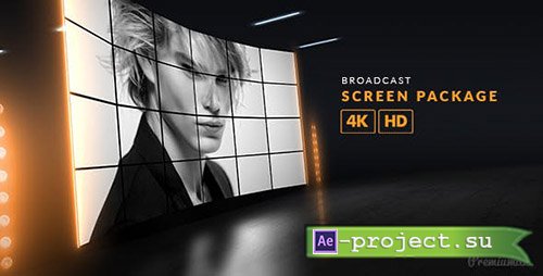 Videohive: Broadcast Screen Package - Project for After Effects 