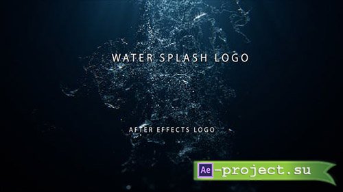 Videohive: Water Splash Logo 24036379 - Project for After Effects 