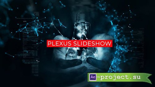 Videohive: Technology Plexus Slideshow - Project for After Effects 