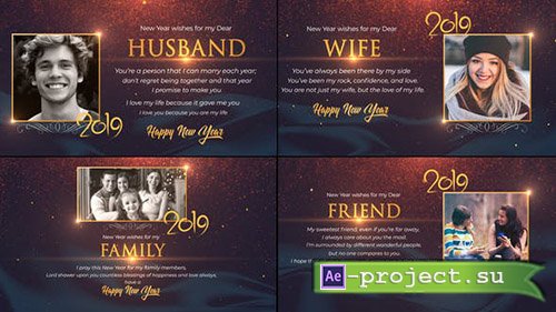 Videohive: New Year wishes for Loved Ones - Project for After Effects 