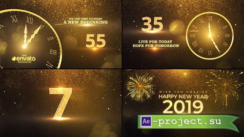 Videohive: New Year Countdown 2019 21138971 - Project for After Effects 