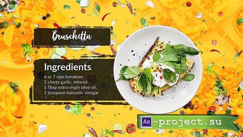 Videohive: Cooking Classes 23246932 - Project for After Effects 