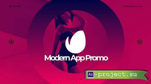 Videohive: Modern App Promo 24087614 - Project for After Effects 