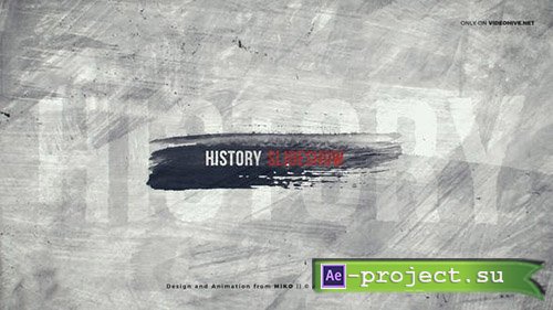 Videohive: Timeline History Slideshow 23908544 - Project for After Effects 