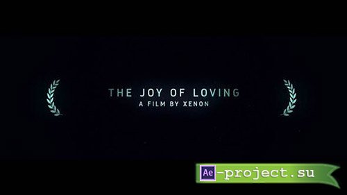 Videohive: Cinematic Titles | Emotion - Project for After Effects 