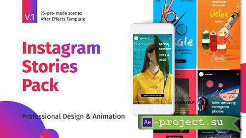Videohive: Instagram Stories Pack 22494513 - Project for After Effects 