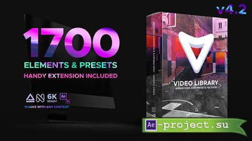Videohive: Video Library - Video Presets Package V4.2 - Project for After Effects