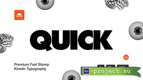 Videohive: Stomp Titles - Kinetic Typography - Project for After Effects 