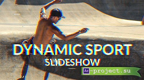 Videohive: Dynamic Sport Slideshow - Project for After Effects 