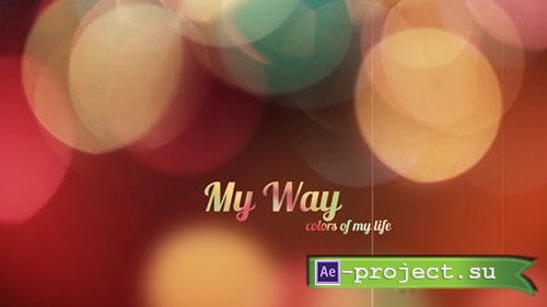 Videohive: My Way 9244642 - Project for After Effects 