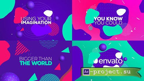 Videohive: Colorful Movies Titles | Trailer - Project for After Effects 