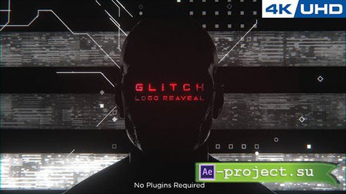 Videohive: Glitchy Human Logo Reveal - Project for After Effects 