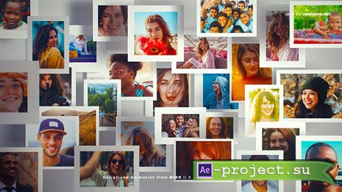Videohive: Multi Photo Frames Logo Opener - Project for After Effects 