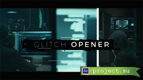 Videohive: Exclusive Glitch Opener - After Effects Templates