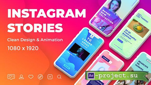 Videohive: Elegant Instagram Stories 23863920 - Project for After Effects
