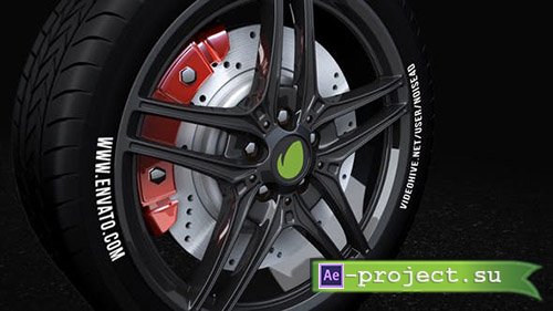 Videohive: Car Wheel - Automotive Logo - Project for After Effects 