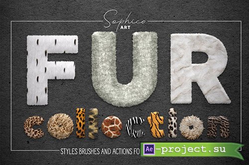 CreativeMarket - Fur Styles, Actions, Brushes 3855198