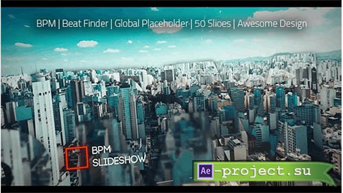 Videohive: Titles BPM Slideshow - Project for After Effects 