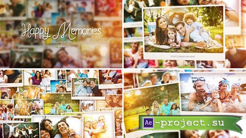 Videohive: Happy Memories Slideshow - Project for After Effects 
