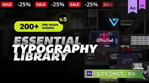 Videohive: Essential Titles and Lower Thirds V4.3 - Project for After Effects 