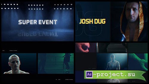 VideoHive: Sport/Fight Night - Project for After Effects