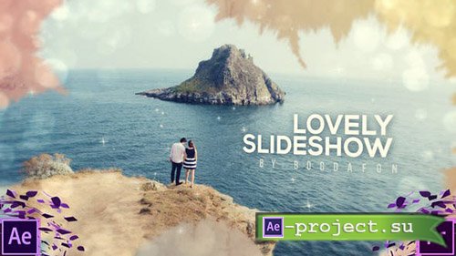 Videohive: Lovely Ink Parallax Slideshow - Project for After Effects & For Premiere Pro 