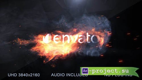 Videohive: Flame Logo Reveal 23714915 - Project for After Effects 