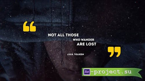 Videohive: Slideshow - Rain Drops - Project for After Effects 