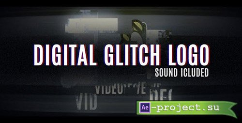 VideoHive: Digital Glitch Logo11996035 - Project for After Effects
