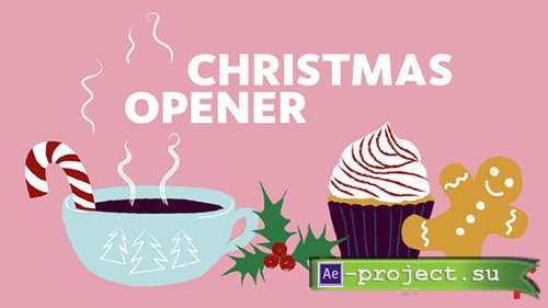 Videohive: Illustrated Greeting // Christmas Opener - Project for After Effects 