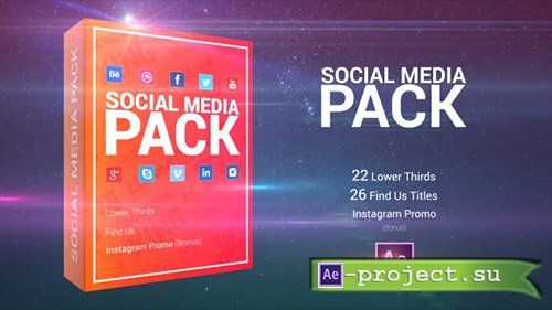 VideoHive: Social Media Pack 21175146 - Project for After Effects 
