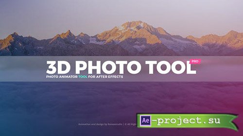 Videohive: 3D Photo Tool Pro - Professional Photo Animator - Project for After Effects 