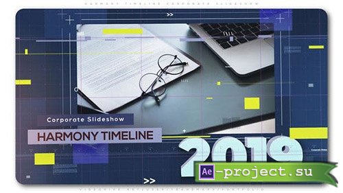 Videohive: Harmony Timeline Corporate Slideshow - Project for After Effects 