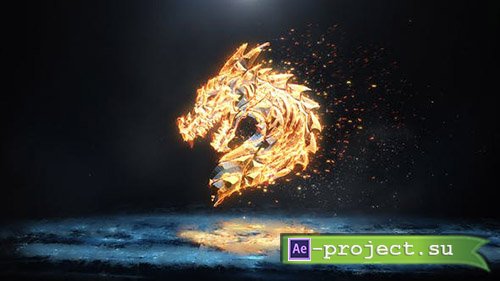 Videohive: Ice and Flame Logo - Project for After Effects 