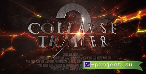 Videohive: Collapse Trailer - Project for After Effects 