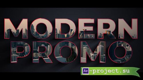 VideoHive: Modern Typography Promo 24128497 - Project for After Effects 