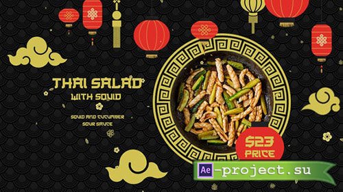 VideoHive: Asian Food 24096335  - Project for After Effects