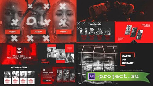 VideoHive: Crossfit Gym - Sport Workout Promo - Project for After Effects