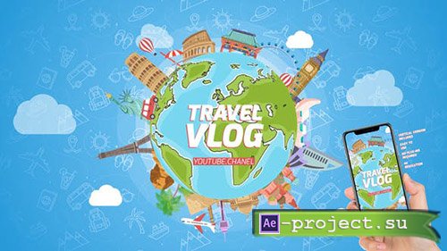 VideoHive: Travel Logo Reveal 23912416 - Project for After Effects
