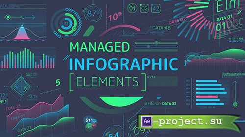 Videohive: Managed Infographic Elements - Project for After Effects 