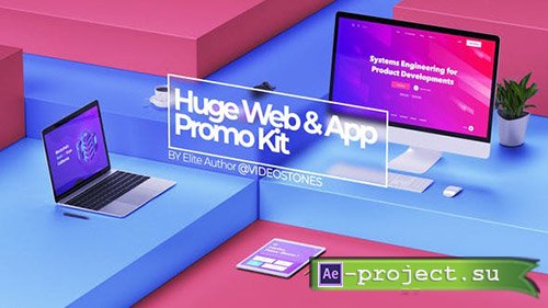 Videohive: Huge Web Promo & App Promo Kit - Project for After Effects 