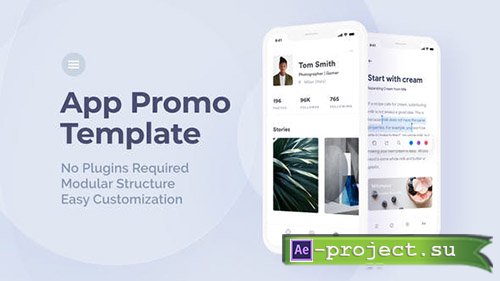 Videohive: Phone App Promo 23119961 - Project for After Effects 
