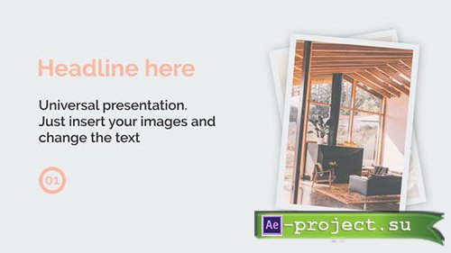 VideoHive: Stylish Slideshow 23283508 - Project for After Effects 
