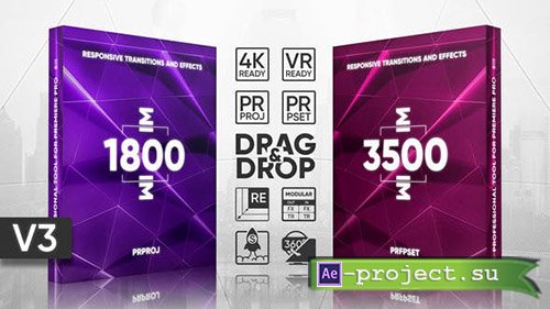 Videohive: Transitions Presets Pack V.2 - Presets & Premiere Pro Templates
