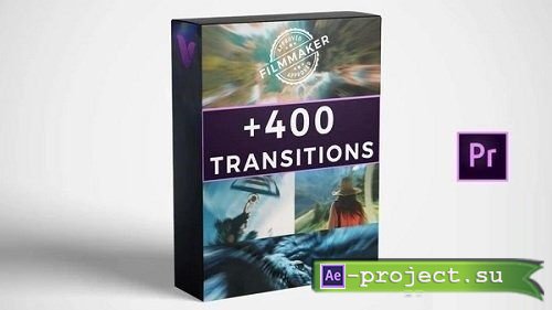 400+ Transitions for Premiere Pro (Win/Mac)