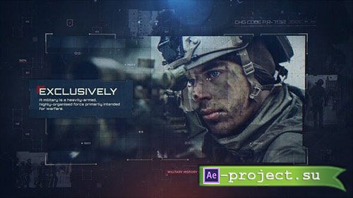 VideoHive: Military Slideshow 24195916 - Project for After Effects