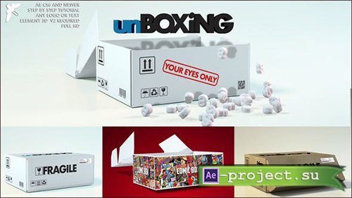 Videohive: Box logo - Project for After Effects 