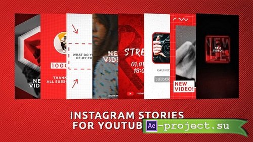 Instagram Stories For YouTubers V.2 255247 - After Effects Templates